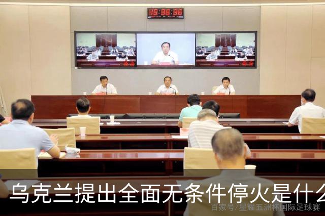 乌克兰提出全面无条件停火是什么，为何俄罗斯反而加大打击力度？