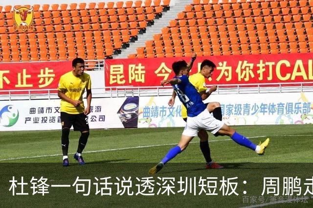 杜锋一句话说透深圳短板：周鹏走后，揭幕战为何输34分