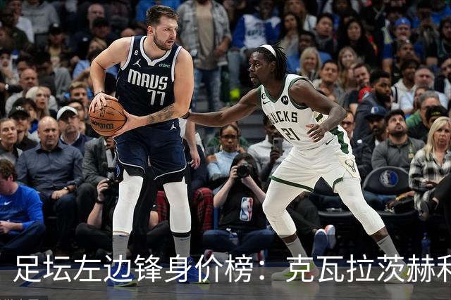足坛左边锋身价榜：克瓦拉茨赫利亚居首，维尼修斯、巴尔科拉前三